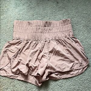 Free People High Waisted Running Shorts